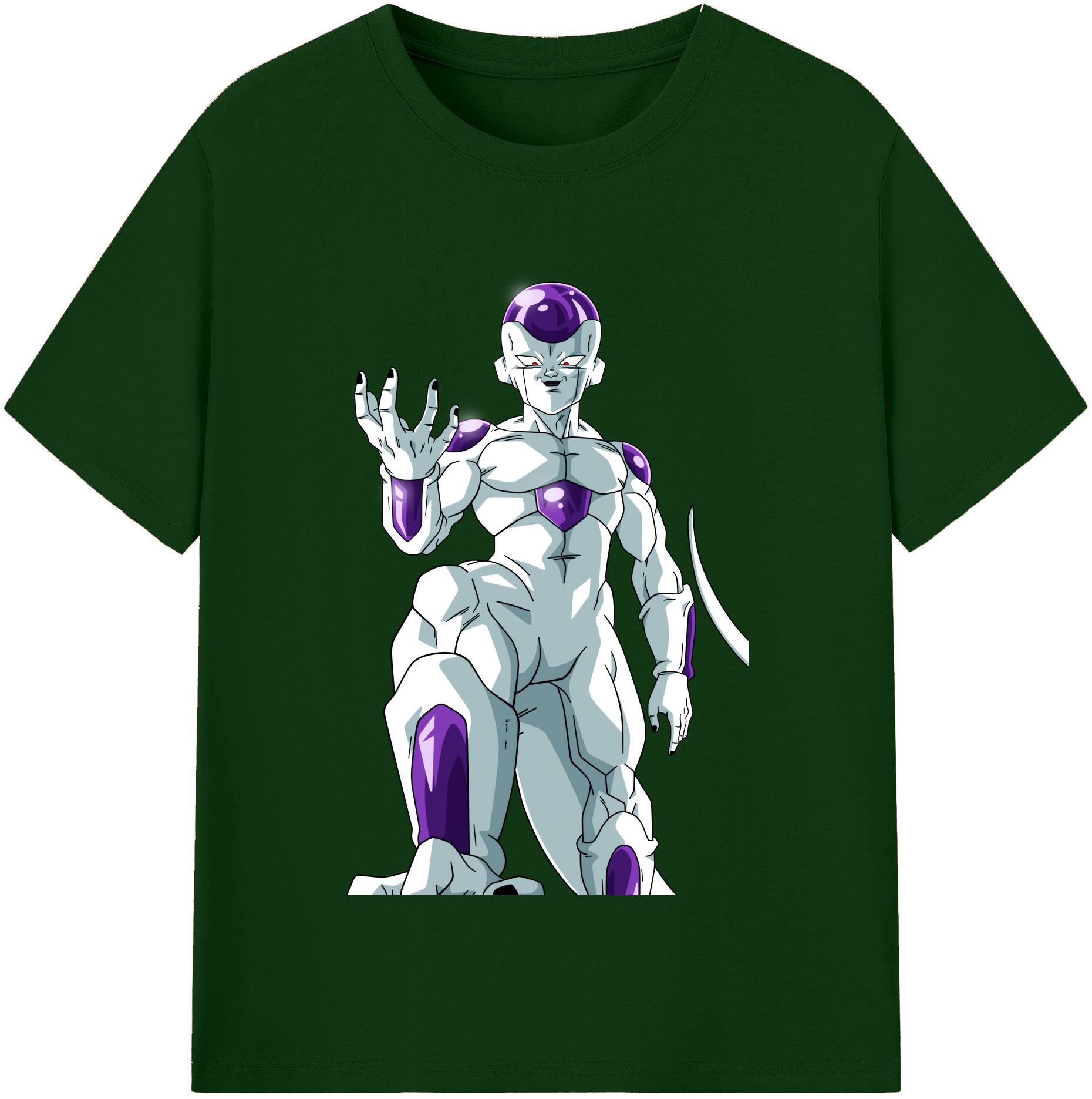 （画像用） ドラゴンボール フリーザ DRAGON BALL Frieza 綿100％半袖Tシャツ（フロントプリント）